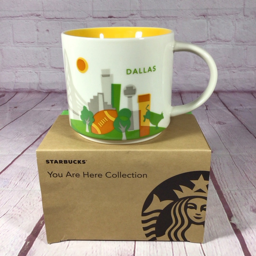Starbucks You Are Here Collection Dallas Mug